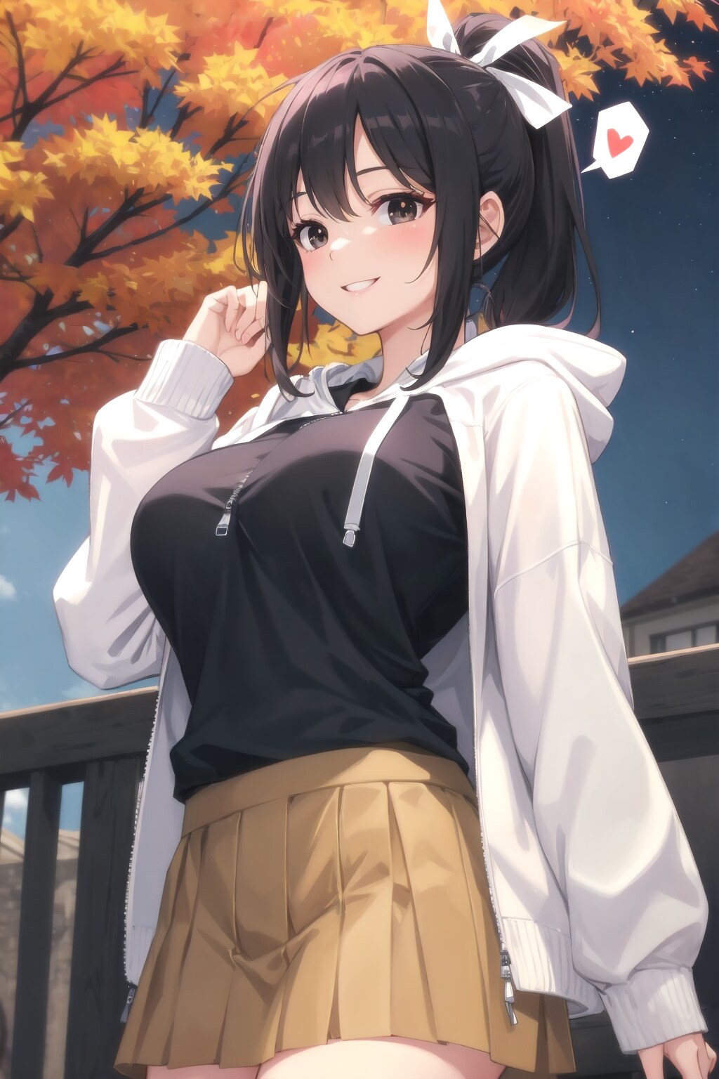 秋の日はつるべ落とし