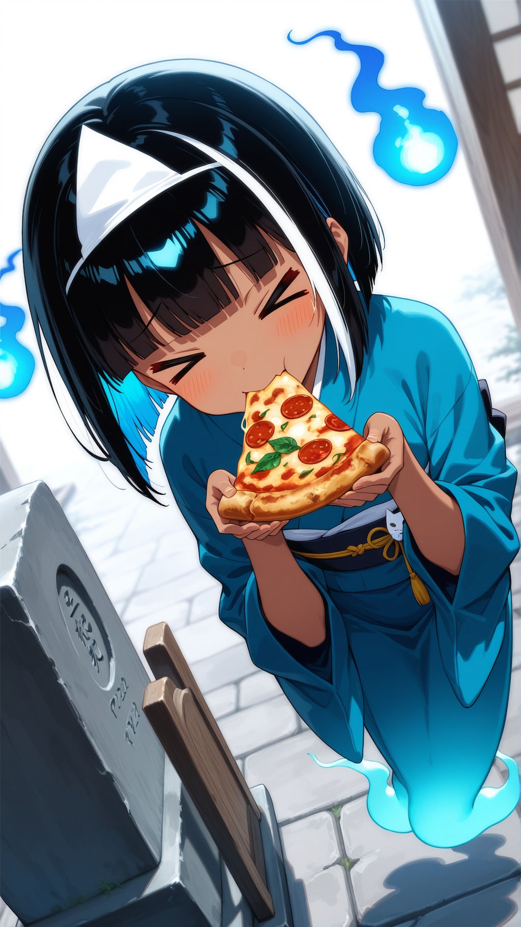 うちの子うらめしやー