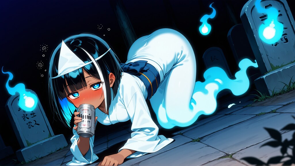 うちの子うらめしやー