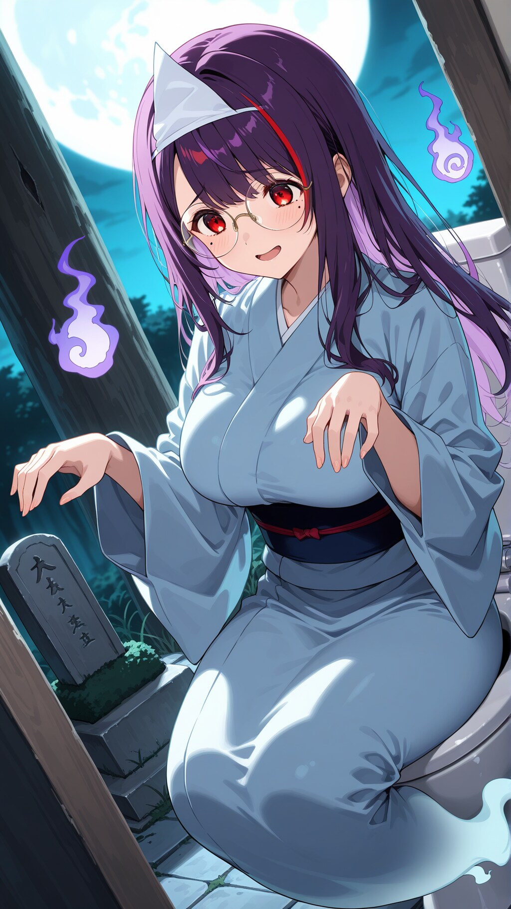 うちの子うらめしやー