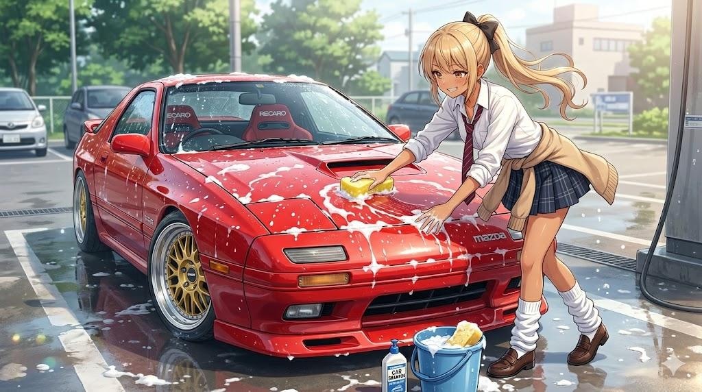 うちの子達のコーナーリング