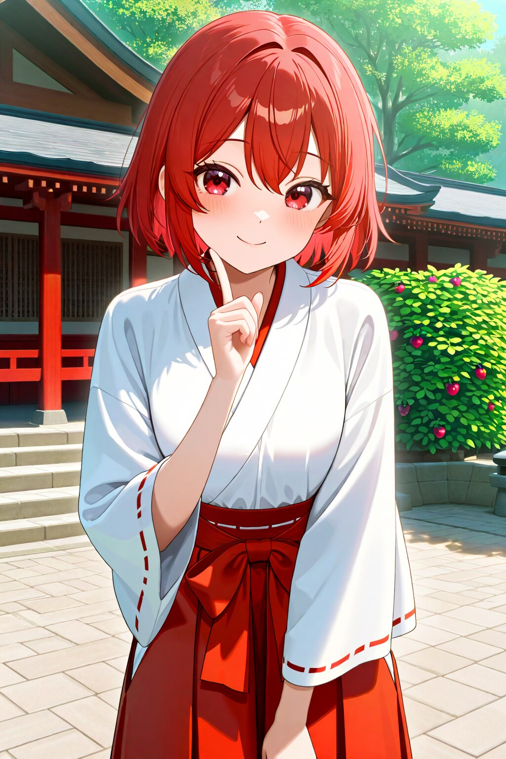 ねいくんとちよるちゃん巫女