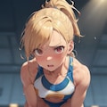 陸上女子 3枚目