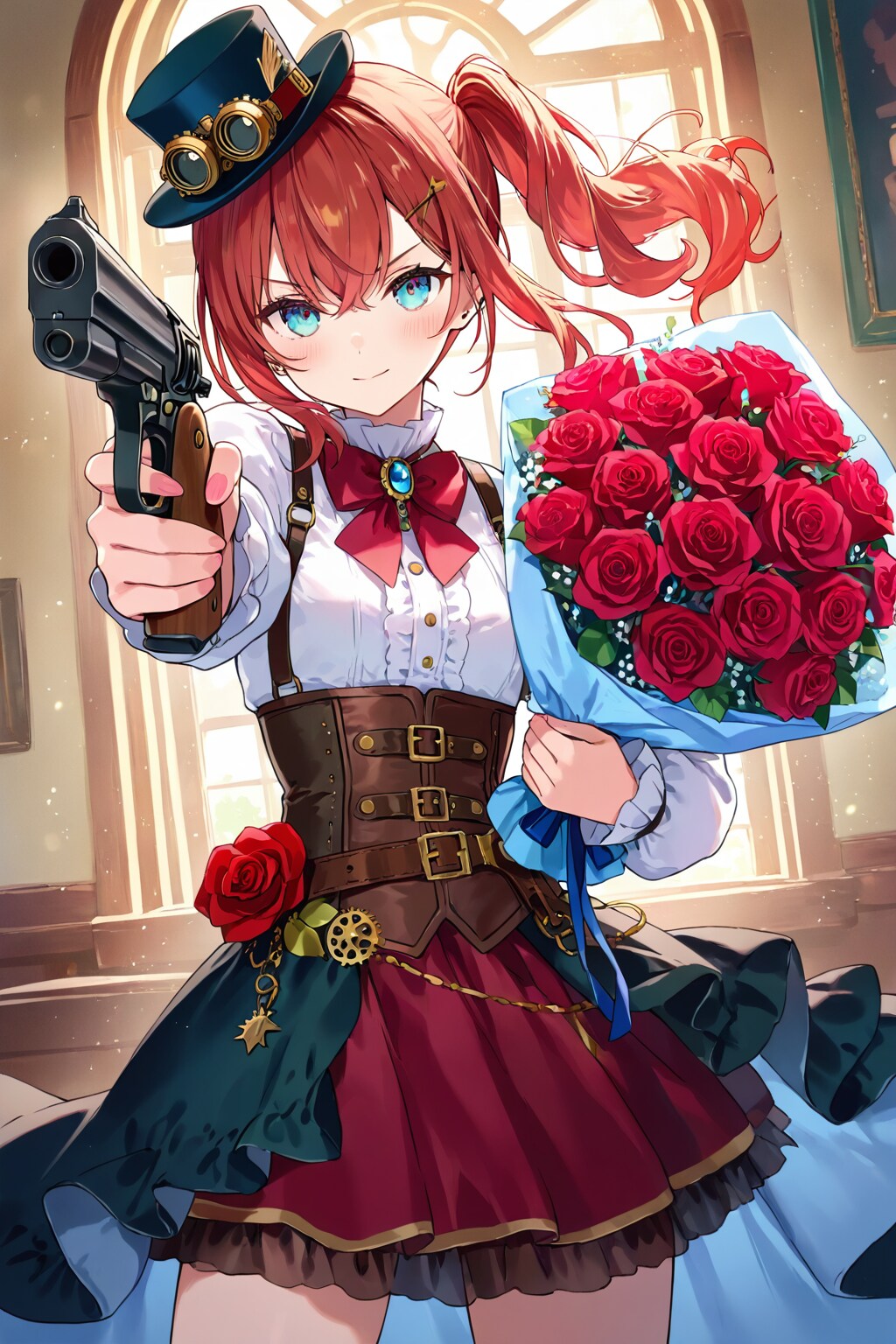 貴方に銃弾と花束を。
