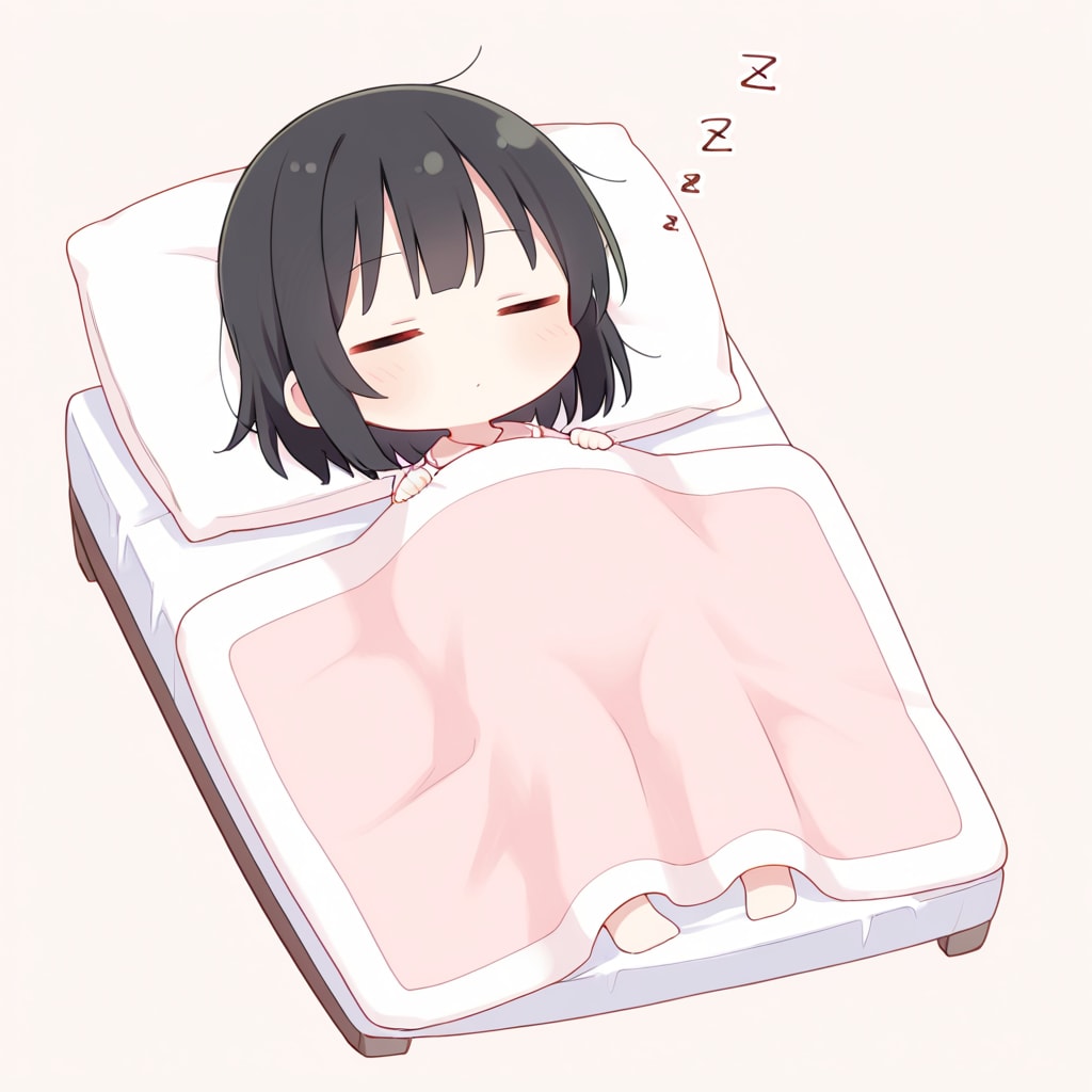 しっかり寝るよ