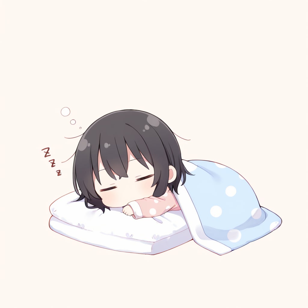 しっかり寝るよ