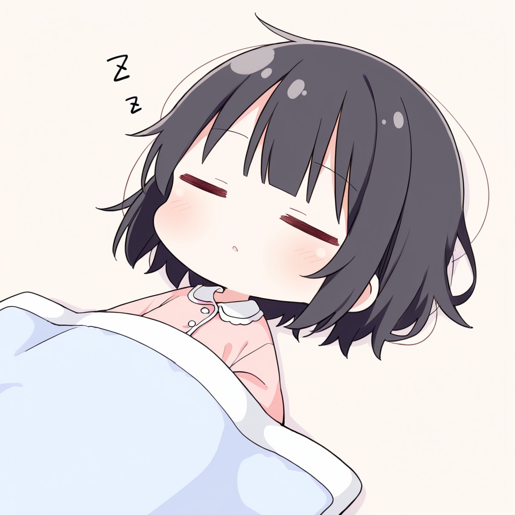 しっかり寝るよ