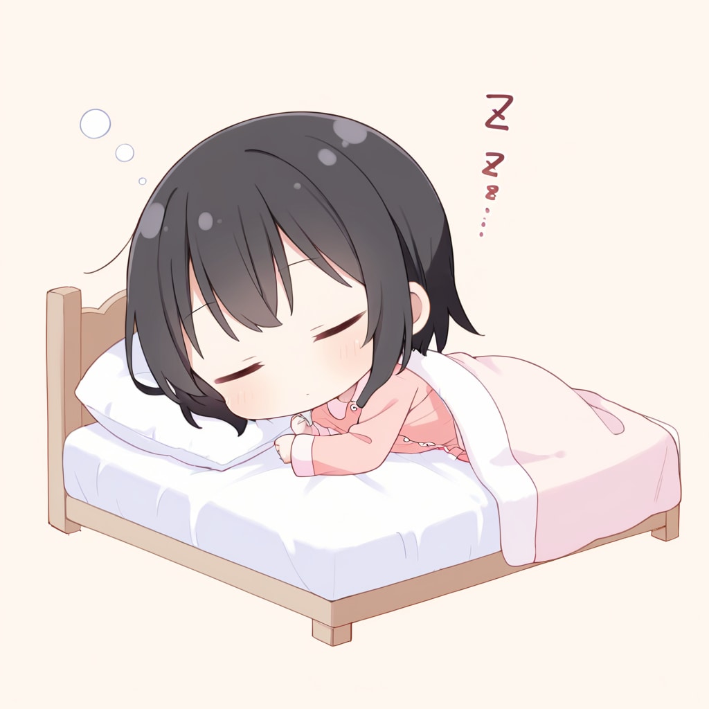 しっかり寝るよ