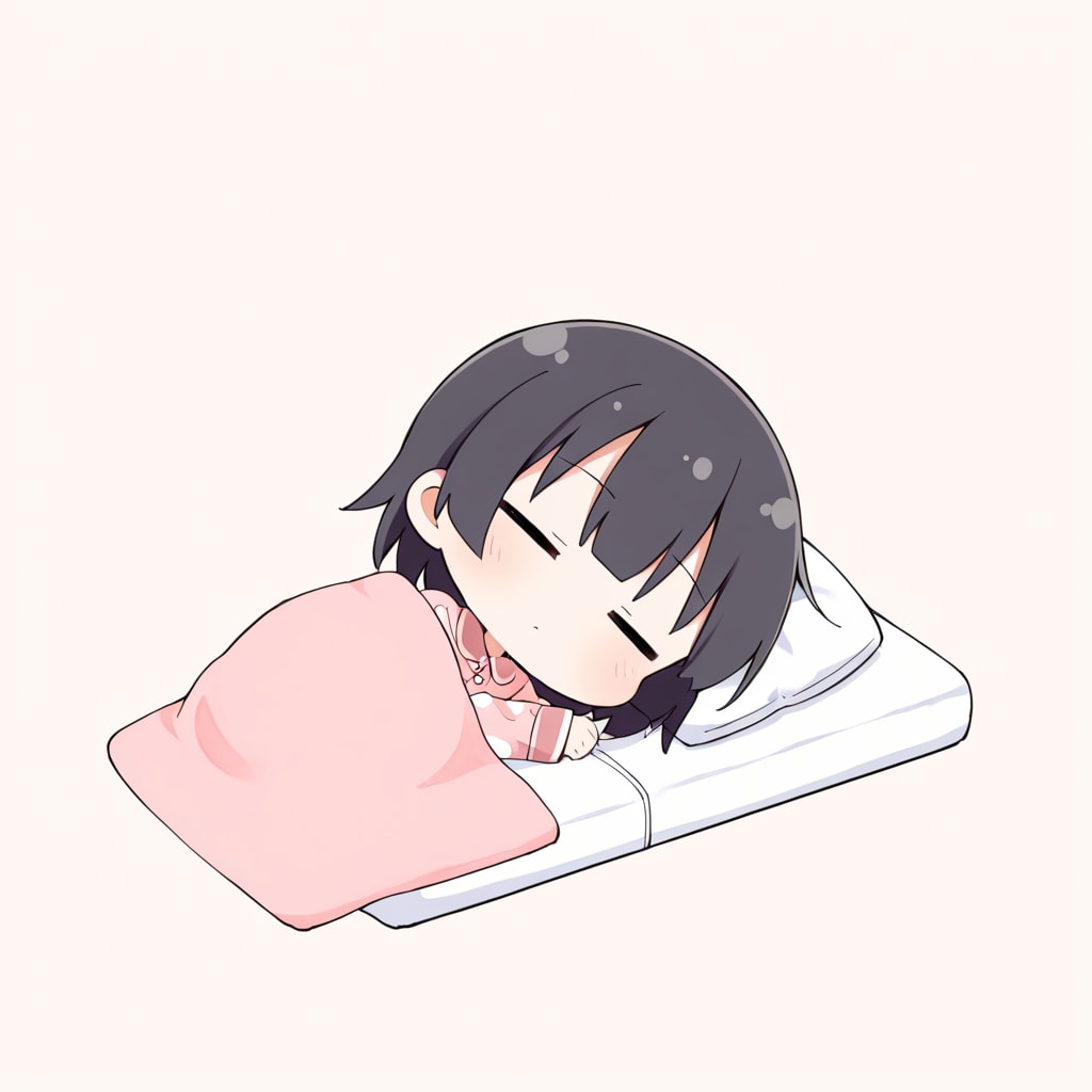 しっかり寝るよ