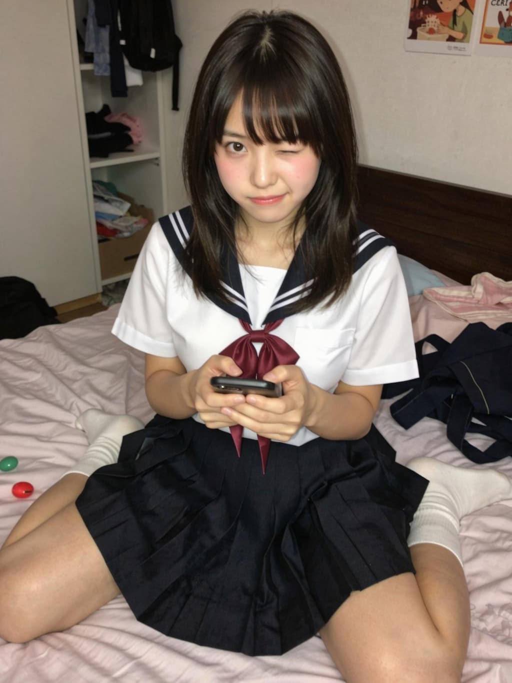 JKの彼女が部屋に来たので...（全年齢版）
