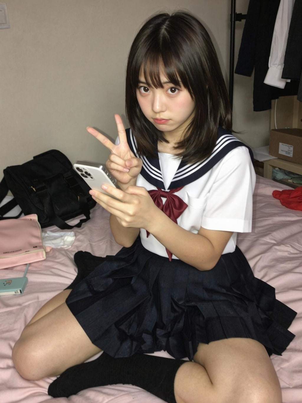 JKの彼女が部屋に来たので...（全年齢版）