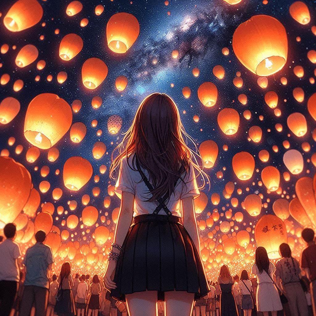 コムローイ祭り | の人気AIイラスト・グラビア