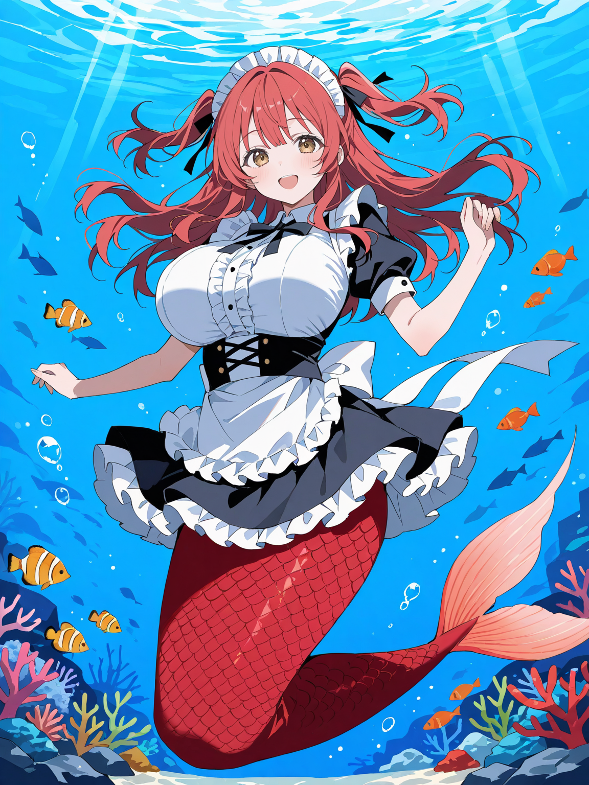 マァ、メイド 千尋 | の人気AIイラスト・グラビア