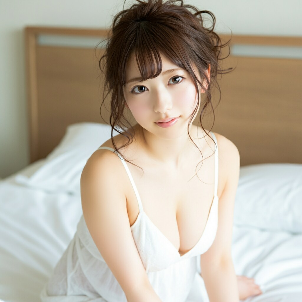 wavy hair up