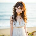 wavy hair up 12枚目