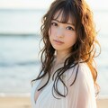 wavy hair up 7枚目