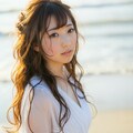 wavy hair up 8枚目