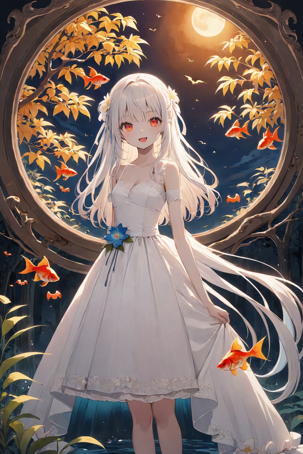 眷属は蝙蝠と金魚