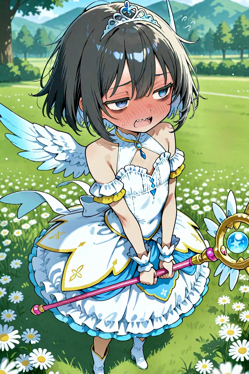 にいちゃん・・まほうしょうじょなんてムリだよぅ・・・