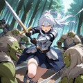 ゴブリンと女騎士 3枚目