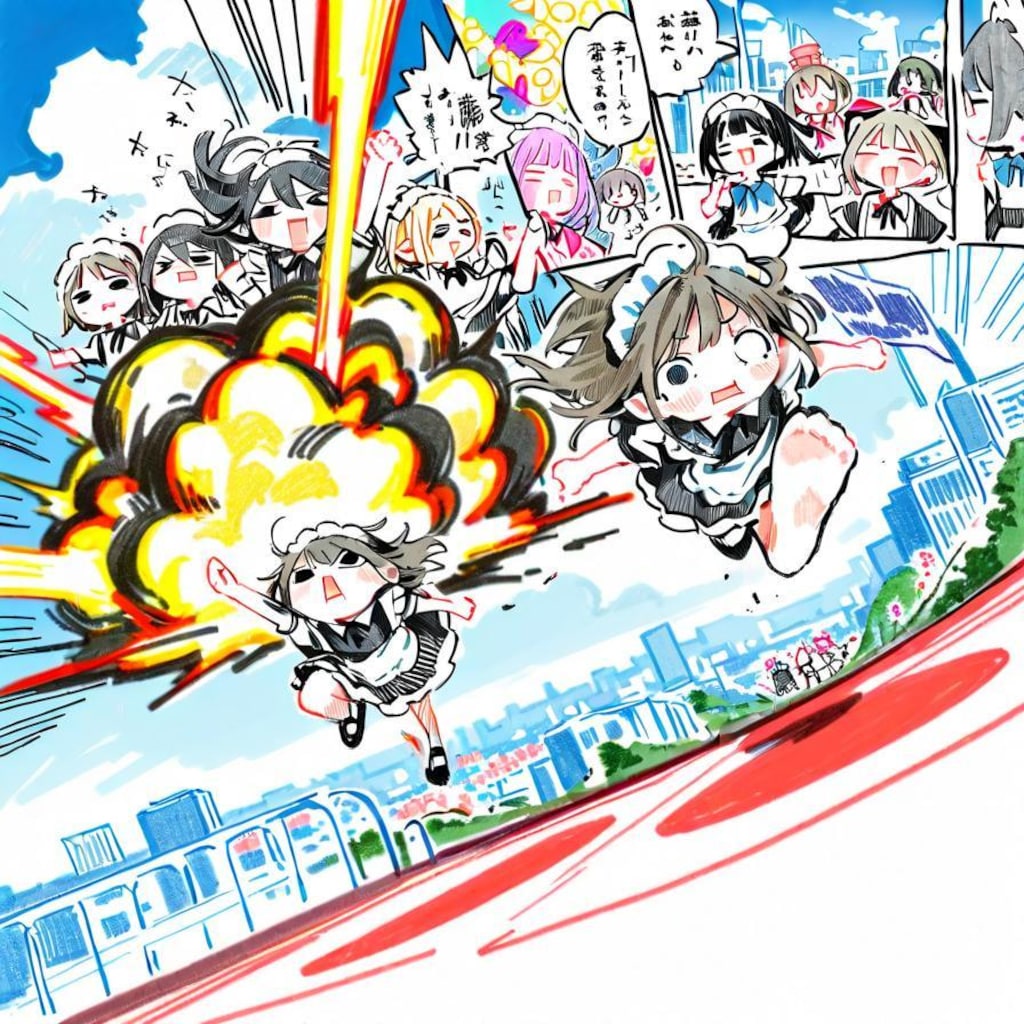 ア イ ワ ナ ゴ ー ト ゥ ー 世 界 線 オ ブ ギ ャ グ 漫 画 💥💥💥