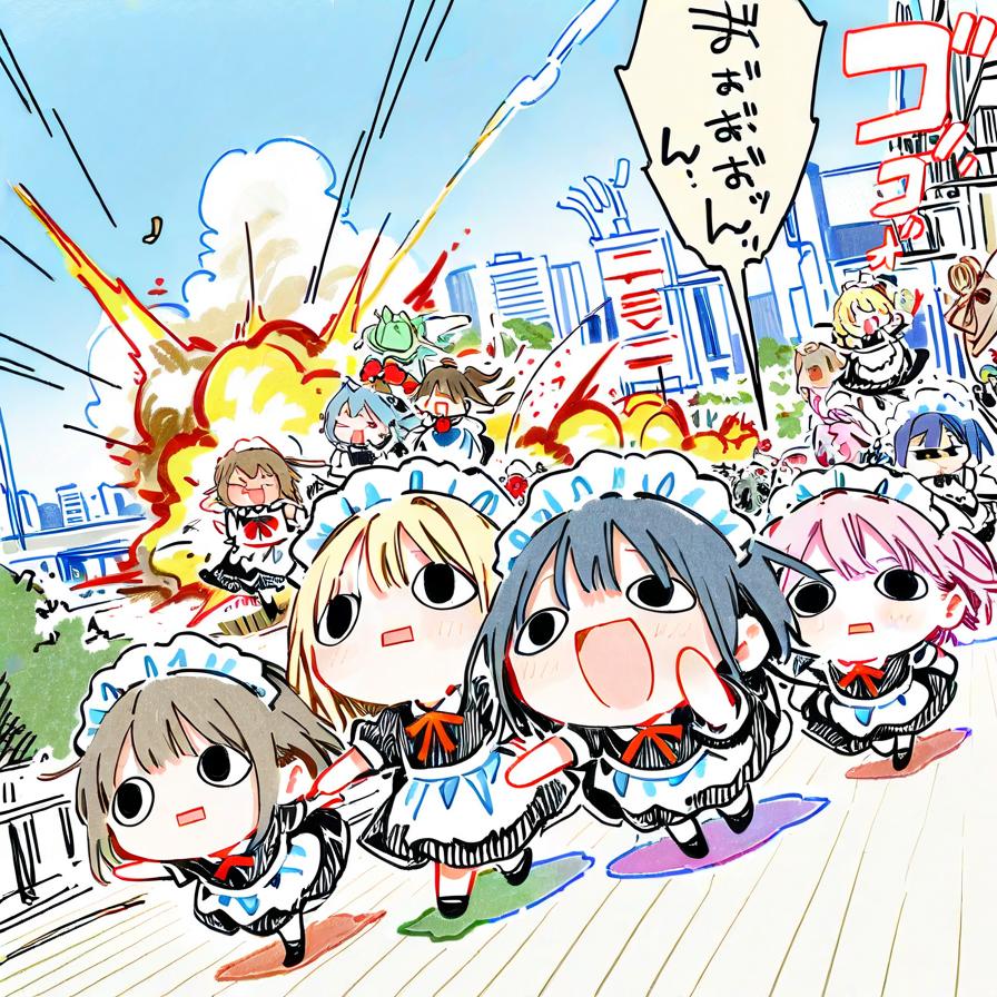 ア イ ワ ナ ゴ ー ト ゥ ー 世 界 線 オ ブ ギ ャ グ 漫 画 💥💥💥