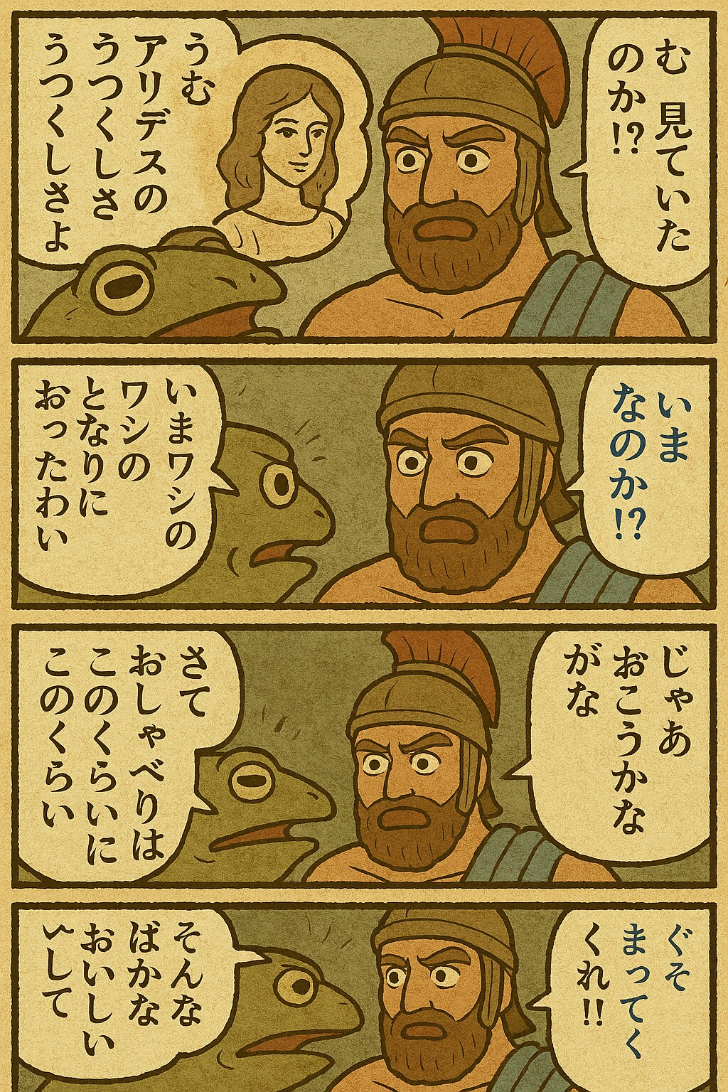 古代ギリシャでくにへかえそうとしたら