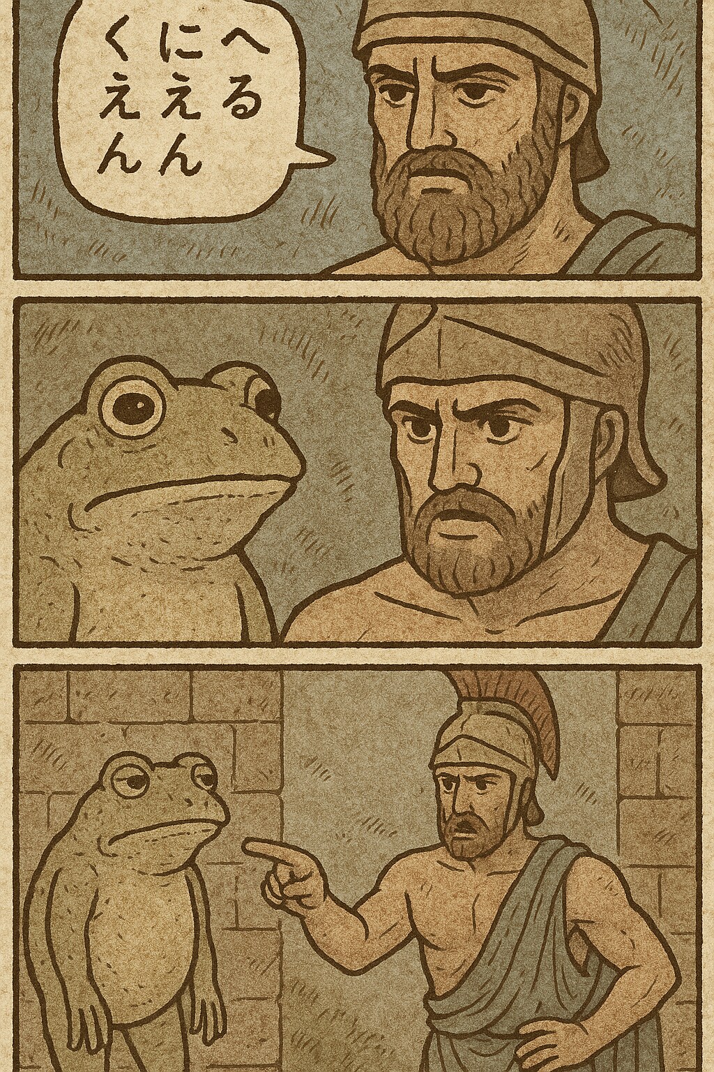 古代ギリシャでくにへかえそうとしたら