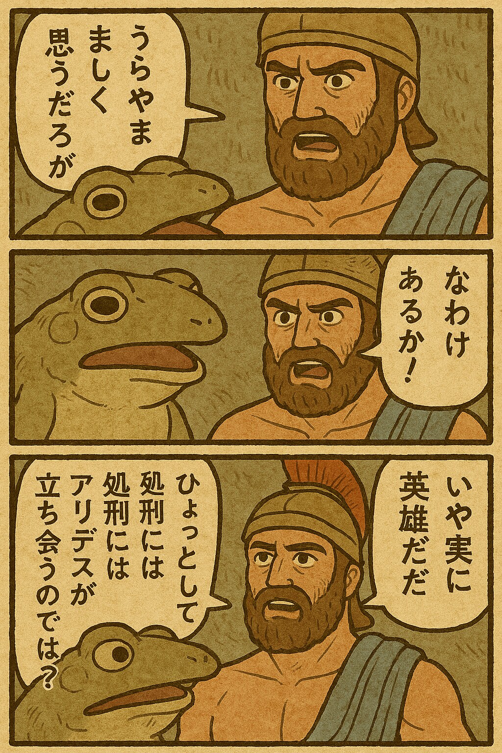 古代ギリシャでくにへかえそうとしたら