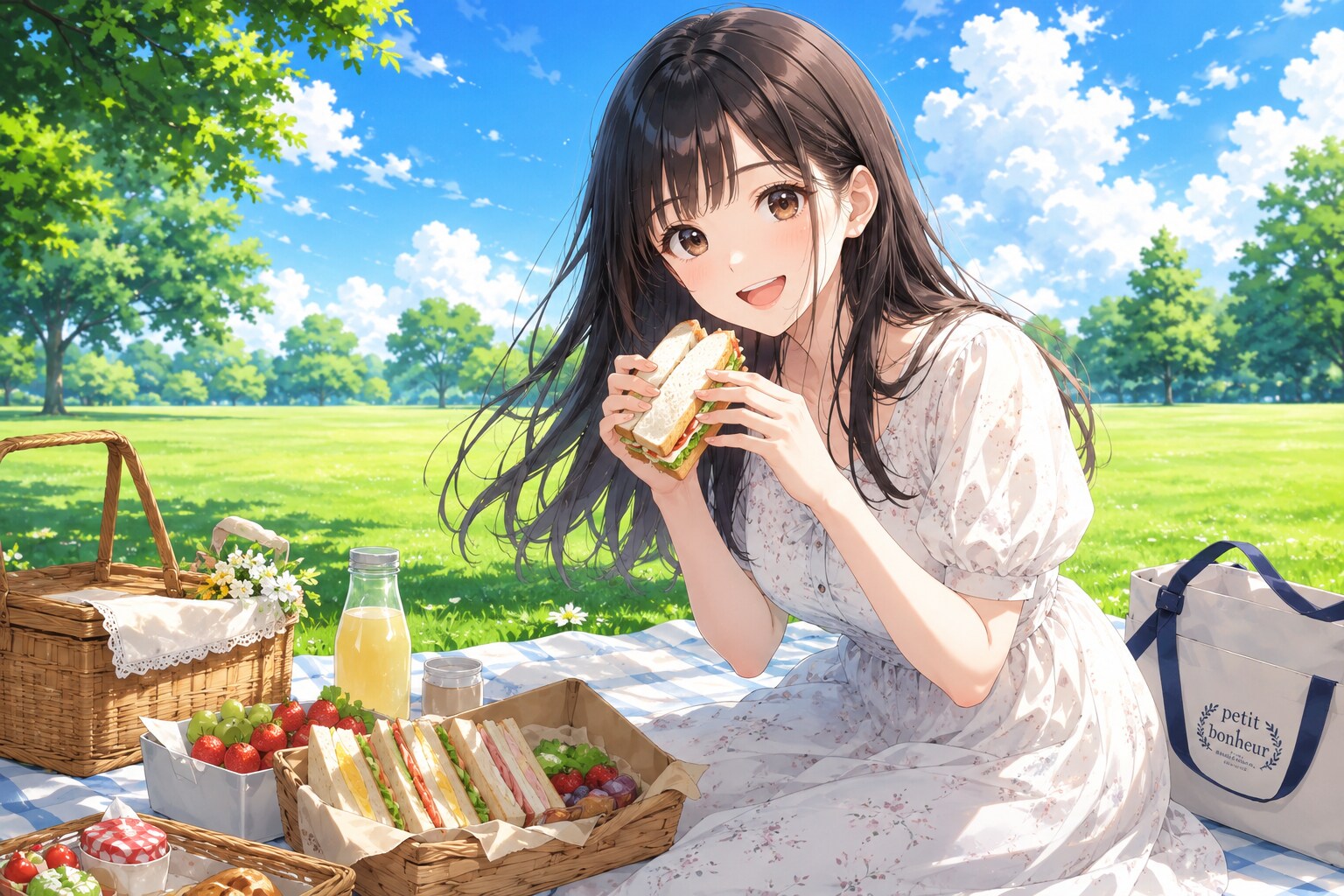 ピクニック | の人気AIイラスト・グラビア