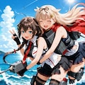 艦これ　時雨＆夕立 11枚目