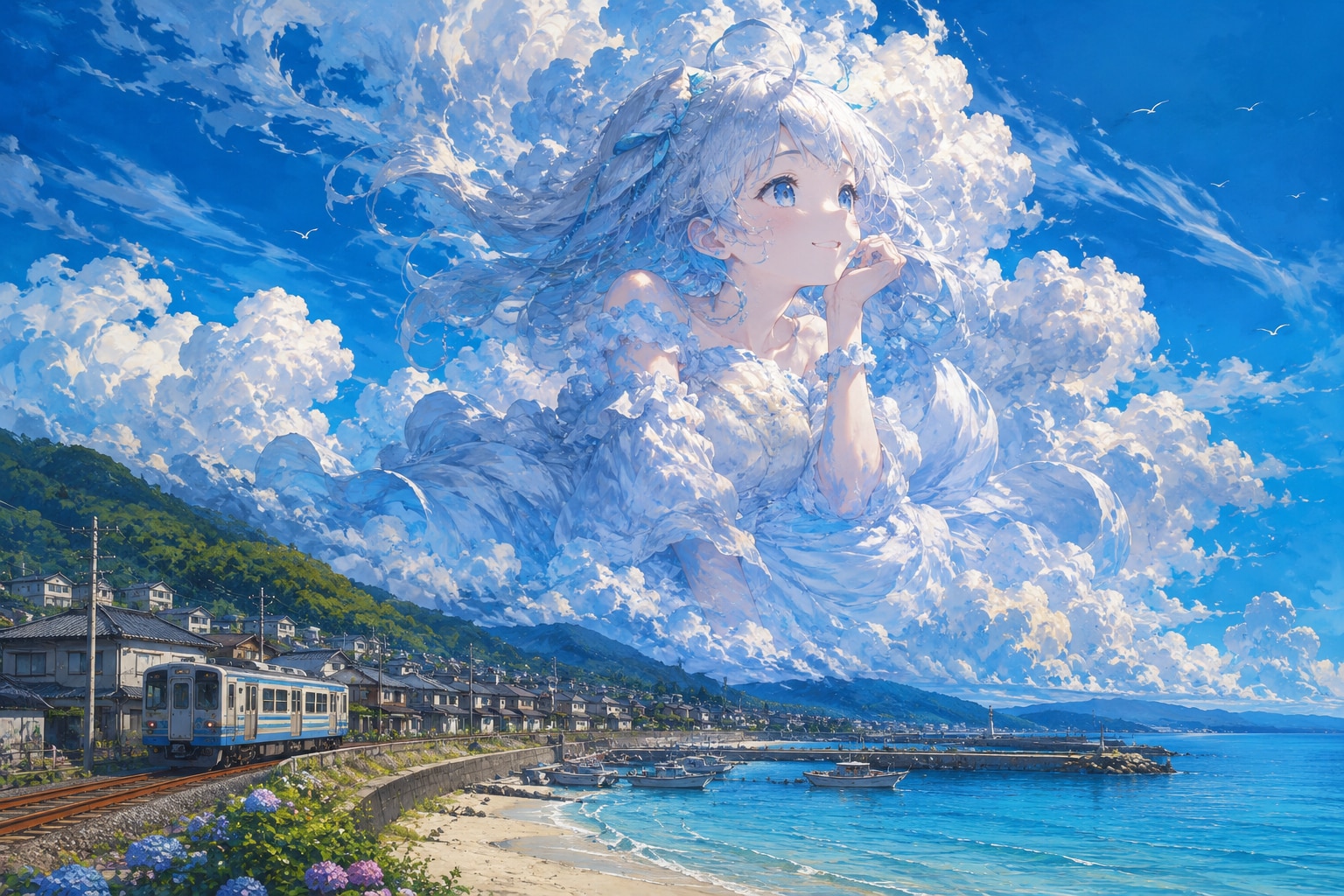夏の積乱雲