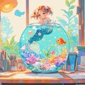 机の上の人魚 2 4枚目