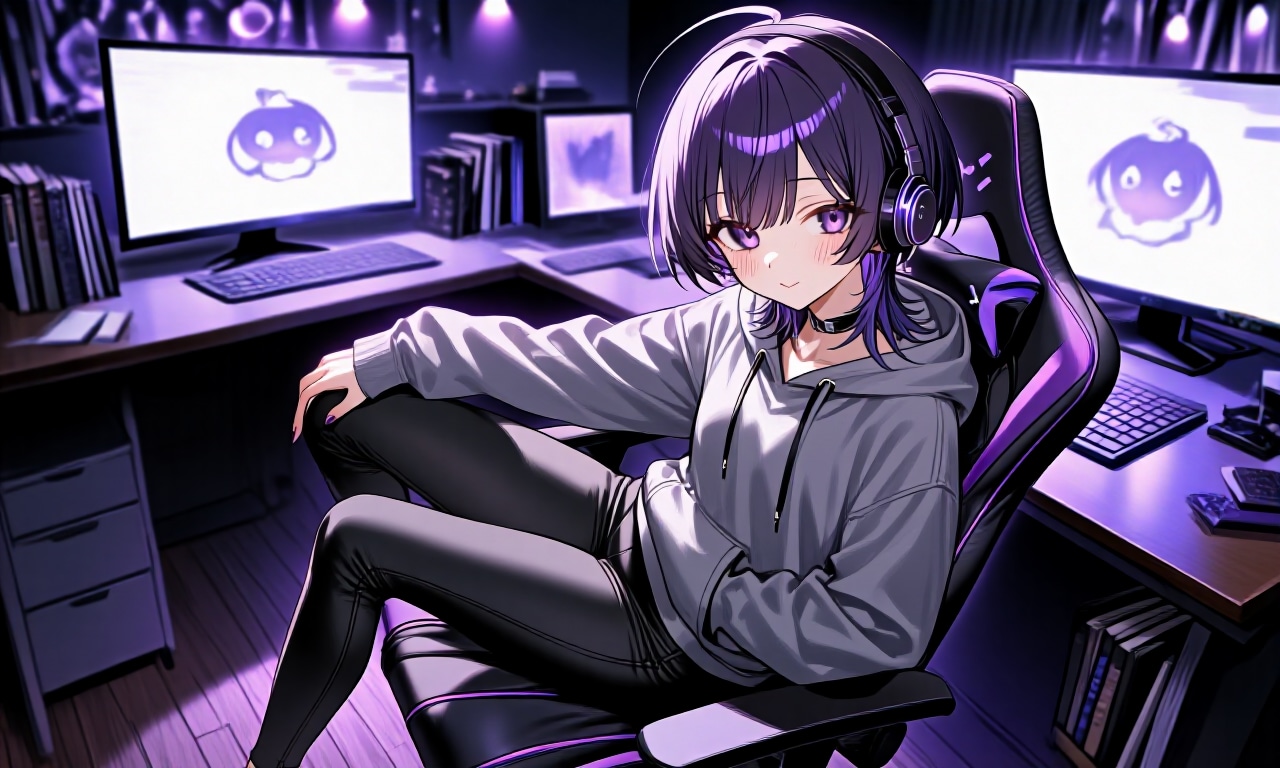 ゲーマー烏夜ちゃん | の人気AIイラスト・グラビア