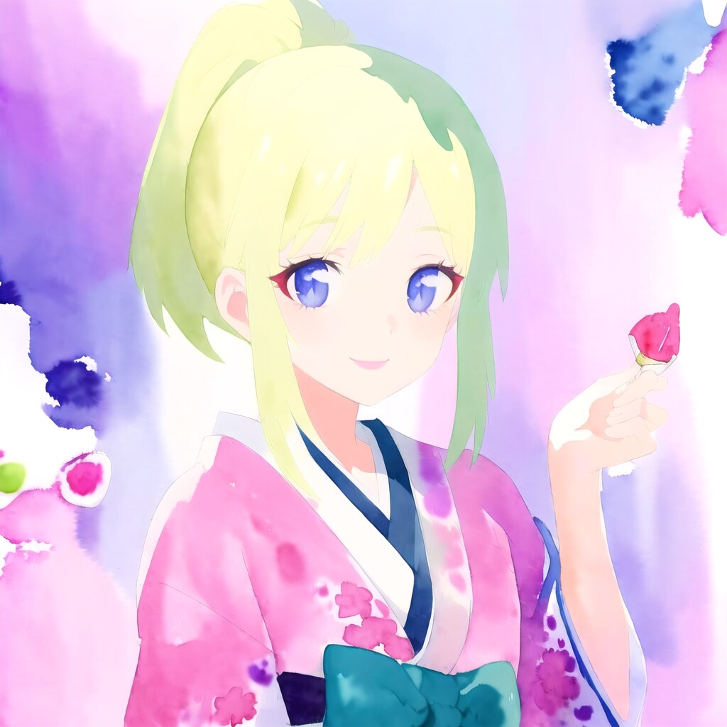 OPALで水彩ちゃん