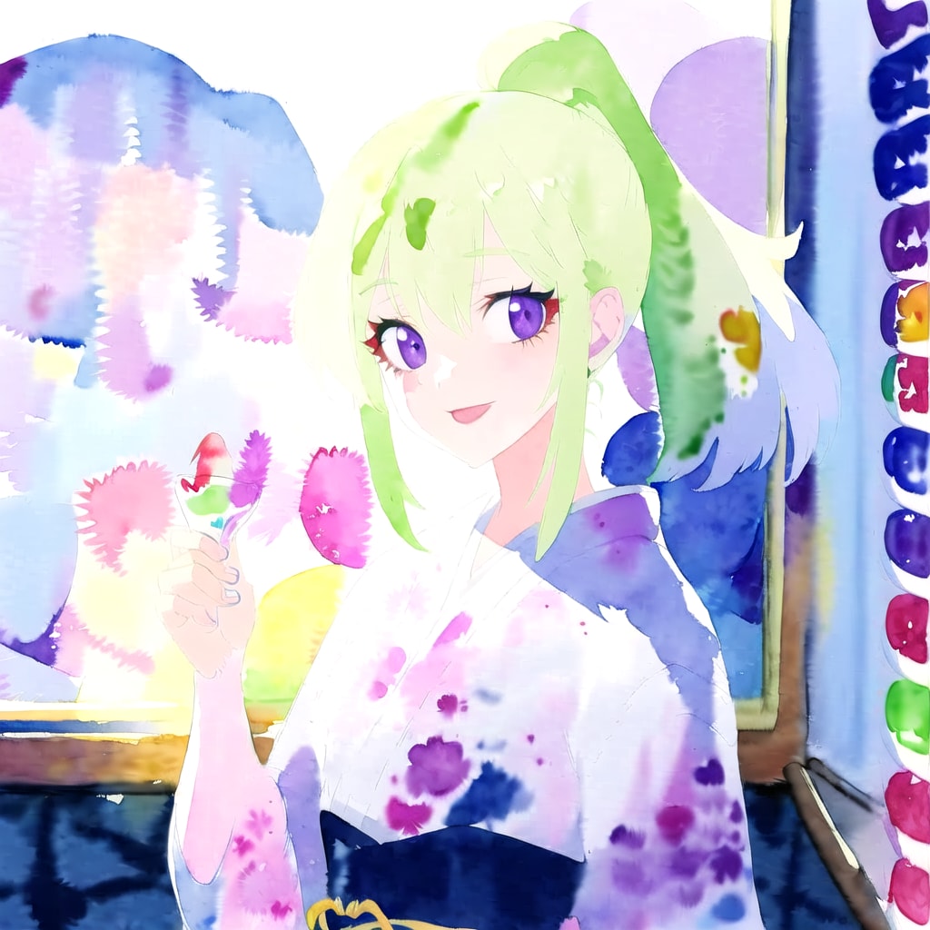 OPALで水彩ちゃん