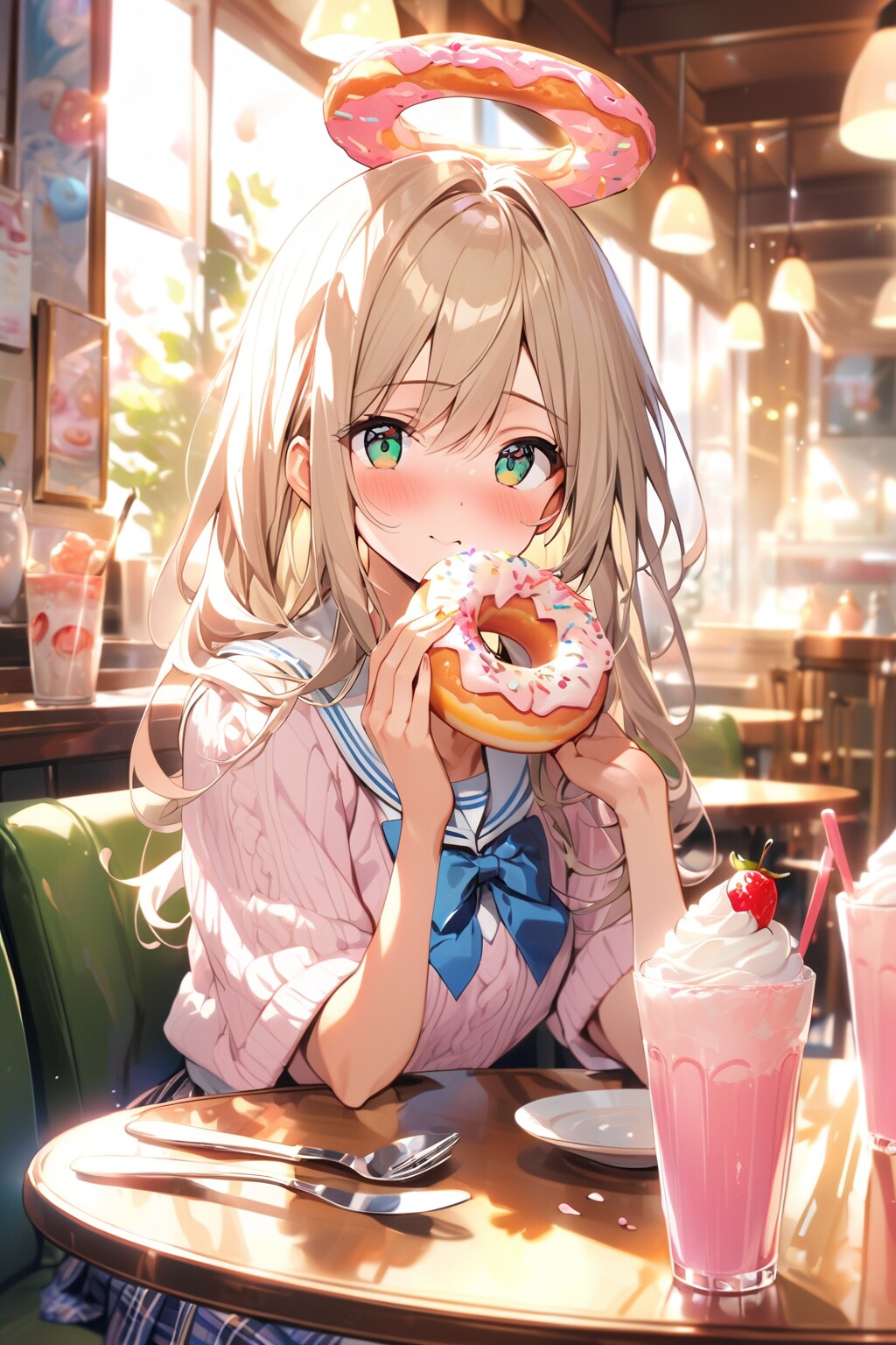 いちごドーナツ