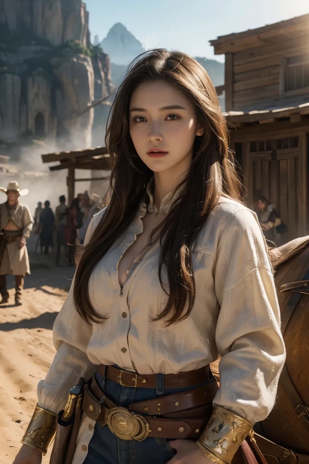 荒野の美女ガンマン🔫