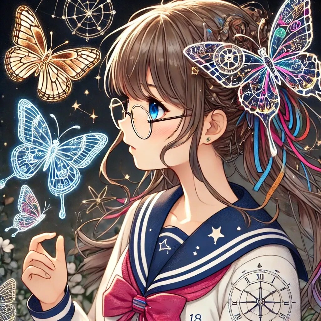 星を宿す蝶