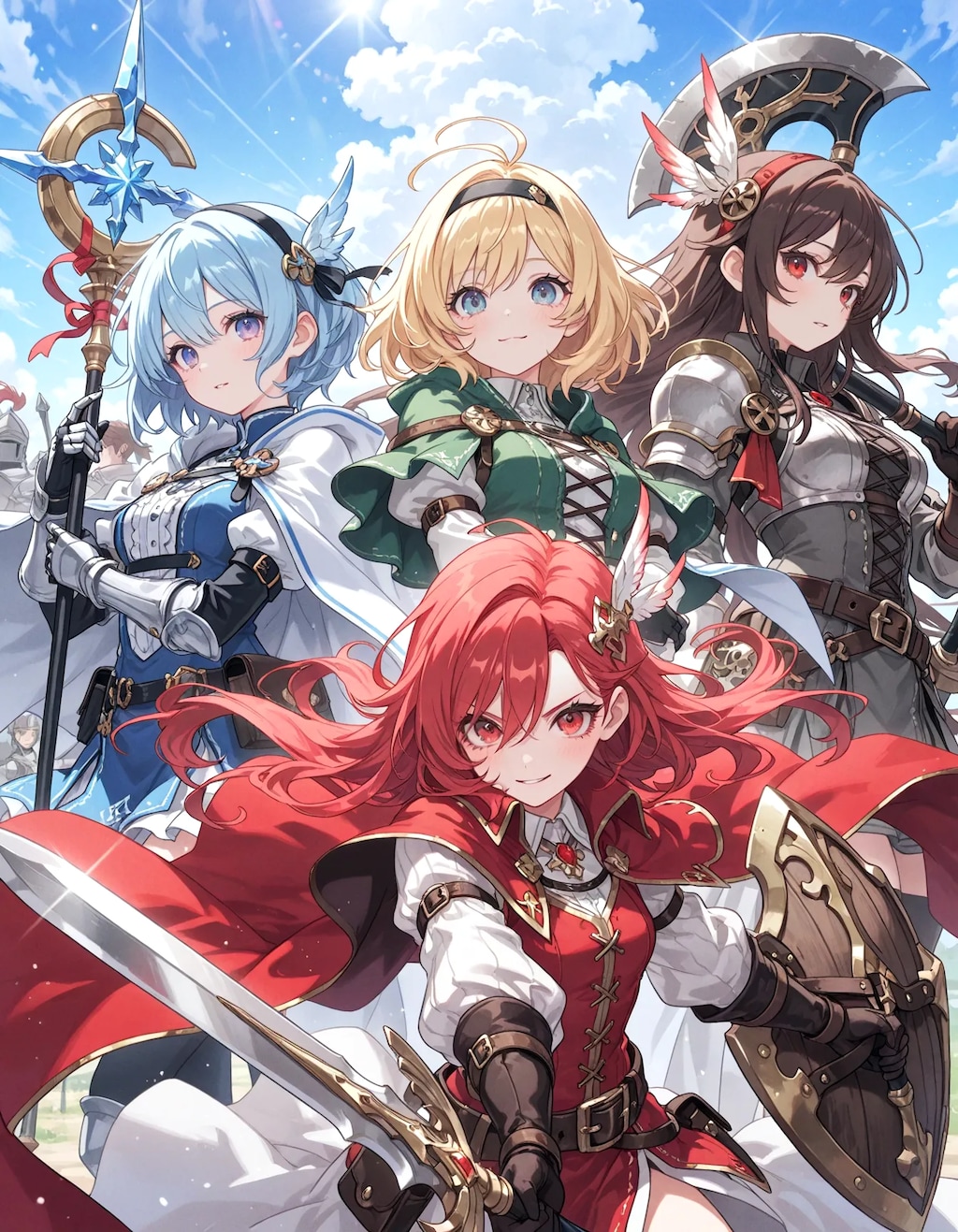 ファンタジー作品の表紙ってだいたいこんな感じ？