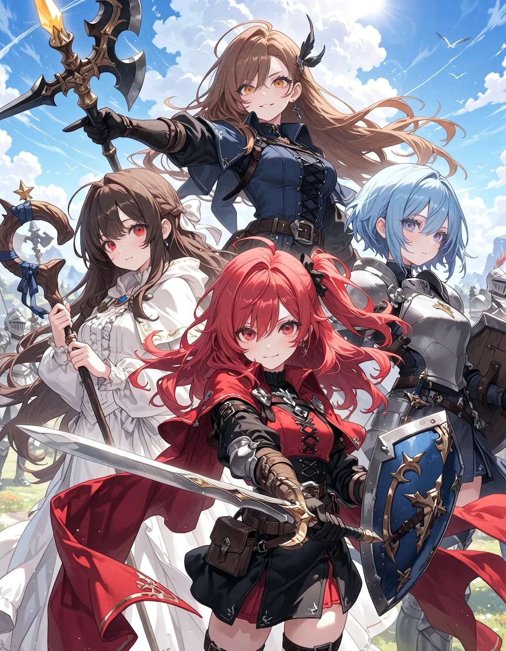 ファンタジー作品の表紙ってだいたいこんな感じ？