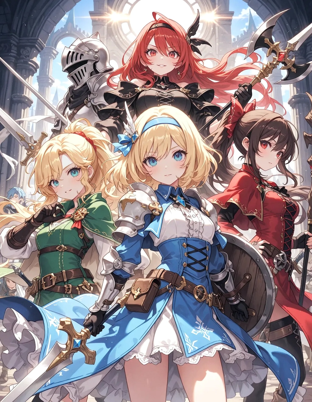 ファンタジー作品の表紙ってだいたいこんな感じ？