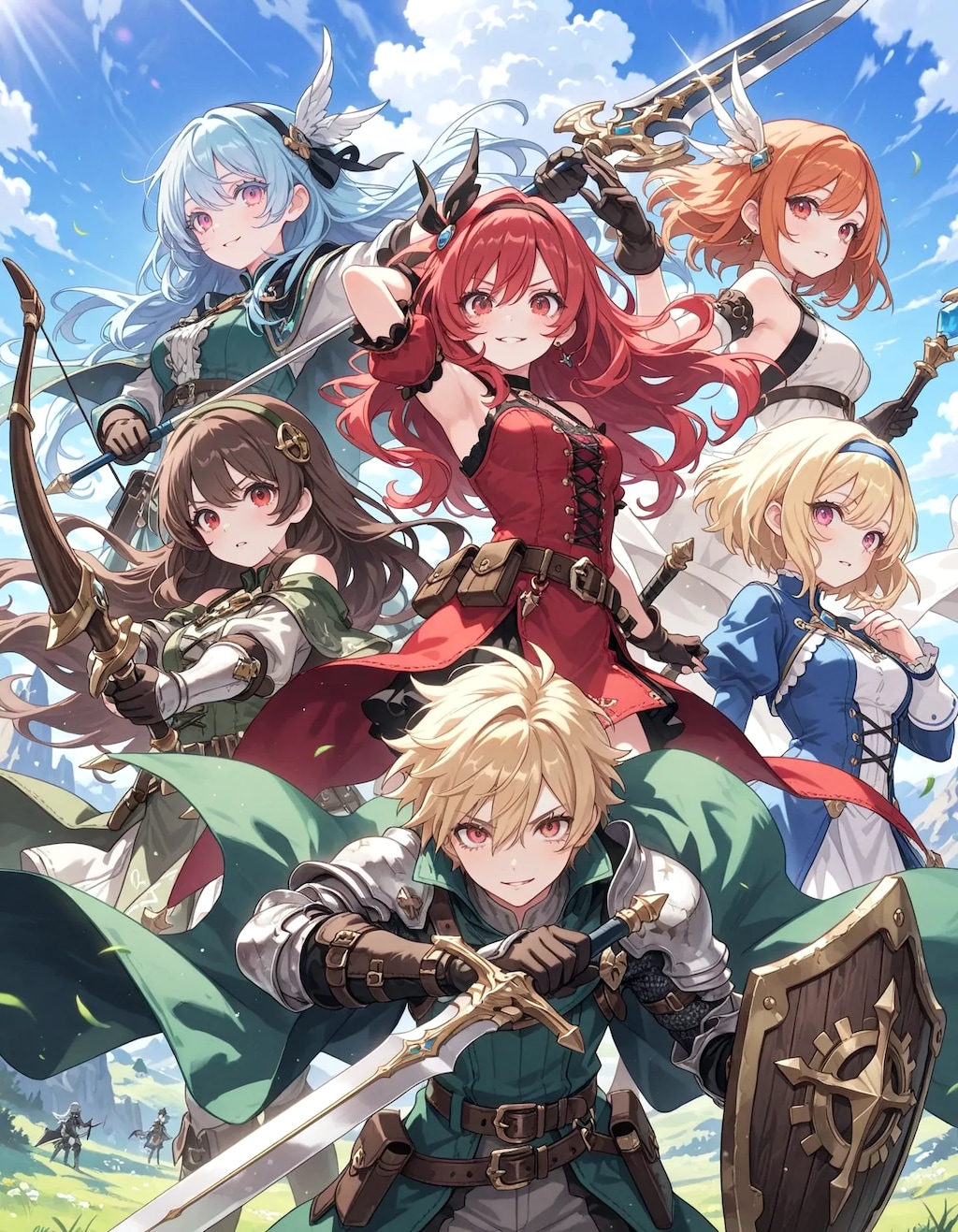 ファンタジー作品の表紙ってだいたいこんな感じ？