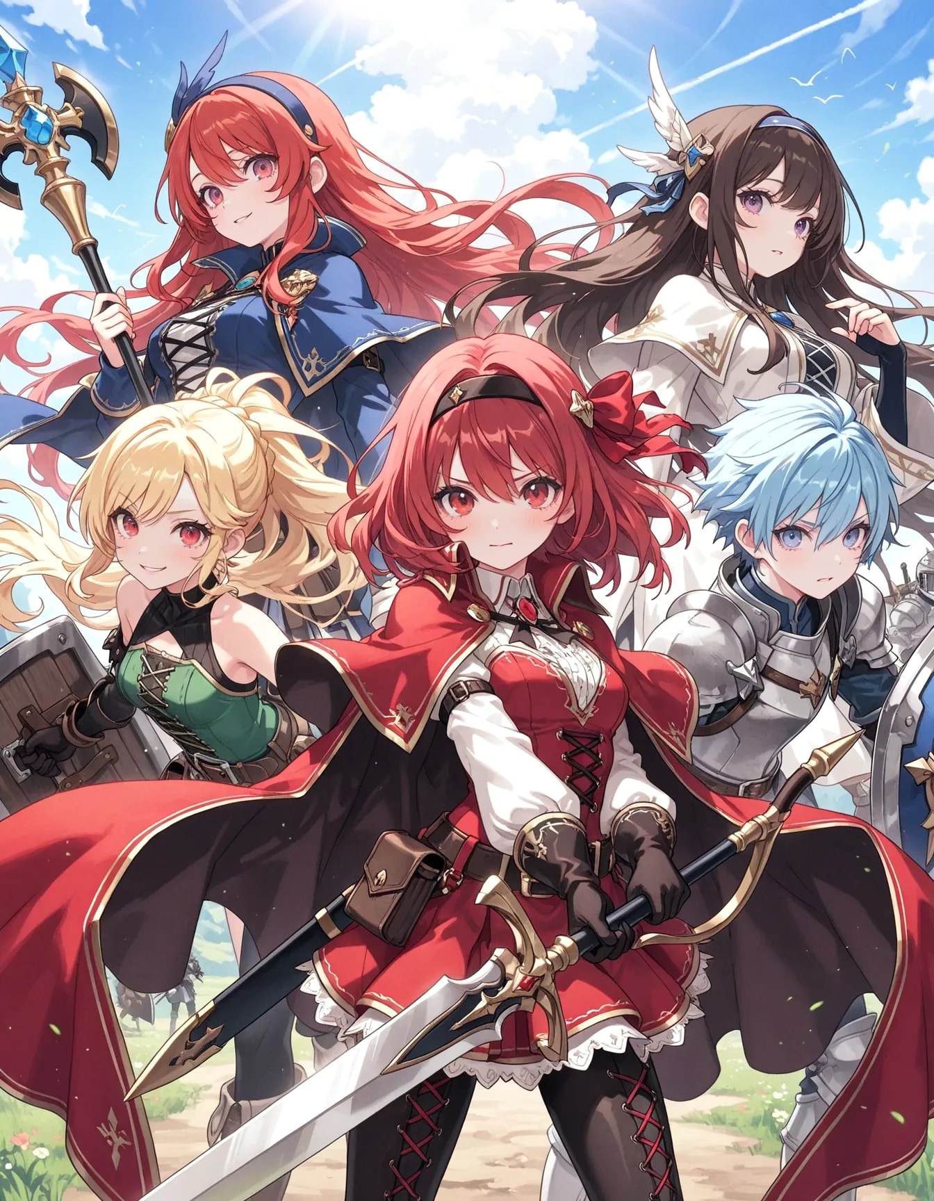 ファンタジー作品の表紙ってだいたいこんな感じ？ | の人気AIイラスト・グラビア