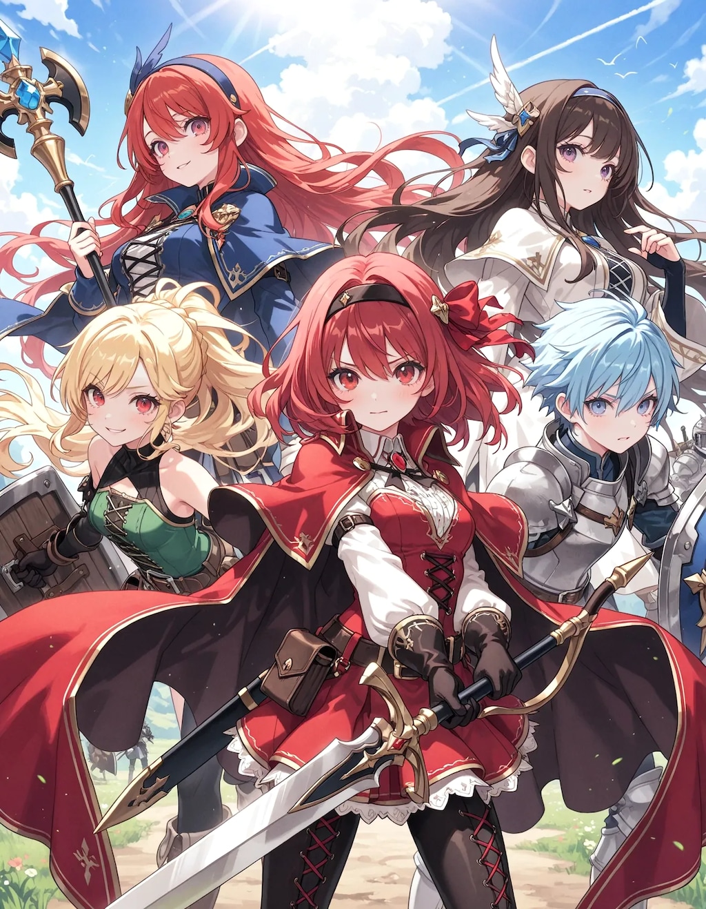 ファンタジー作品の表紙ってだいたいこんな感じ？