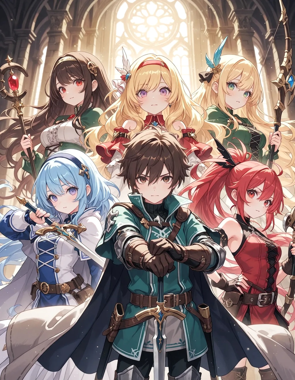 ファンタジー作品の表紙ってだいたいこんな感じ？