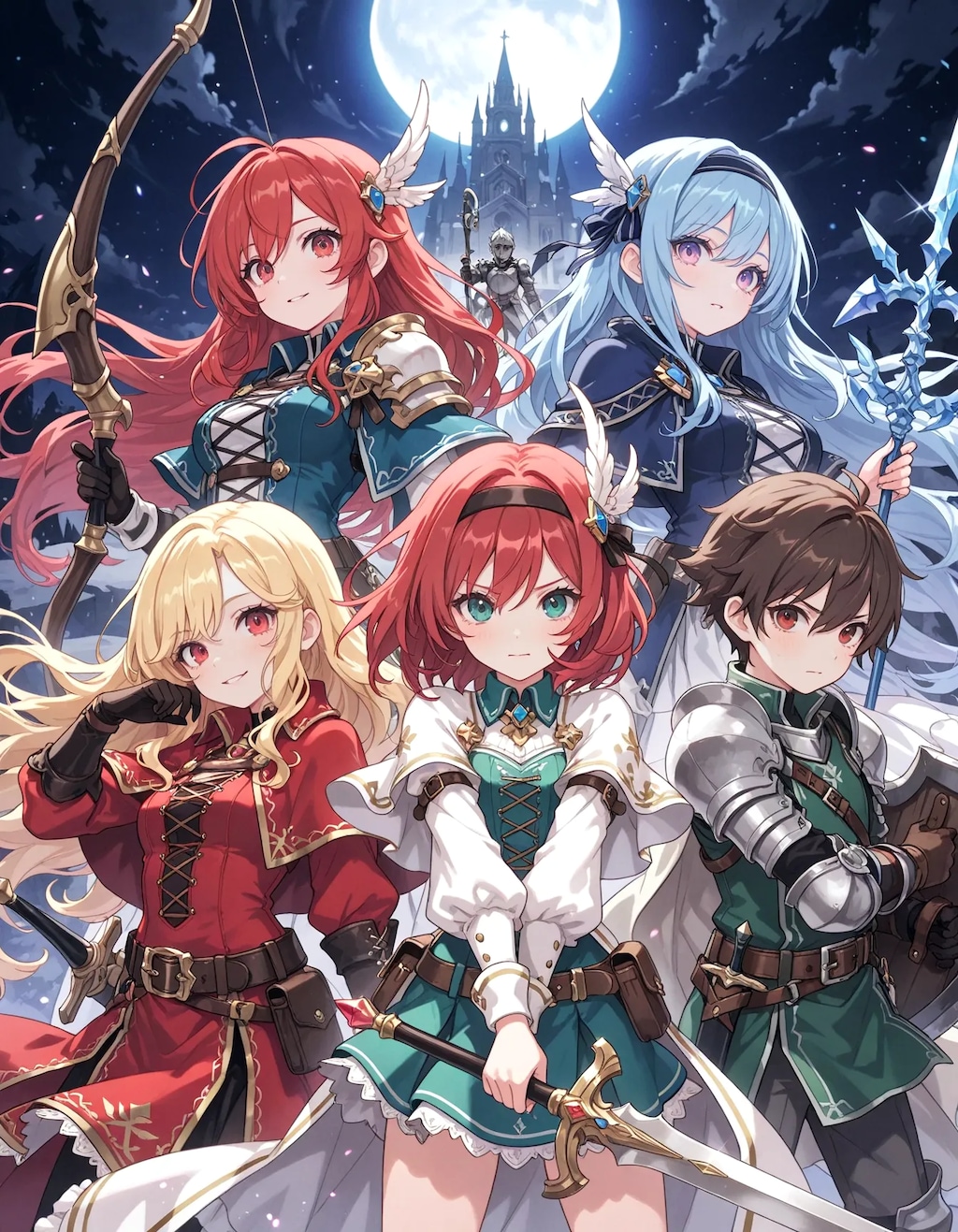 ファンタジー作品の表紙ってだいたいこんな感じ？