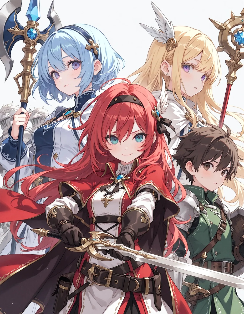 ファンタジー作品の表紙ってだいたいこんな感じ？