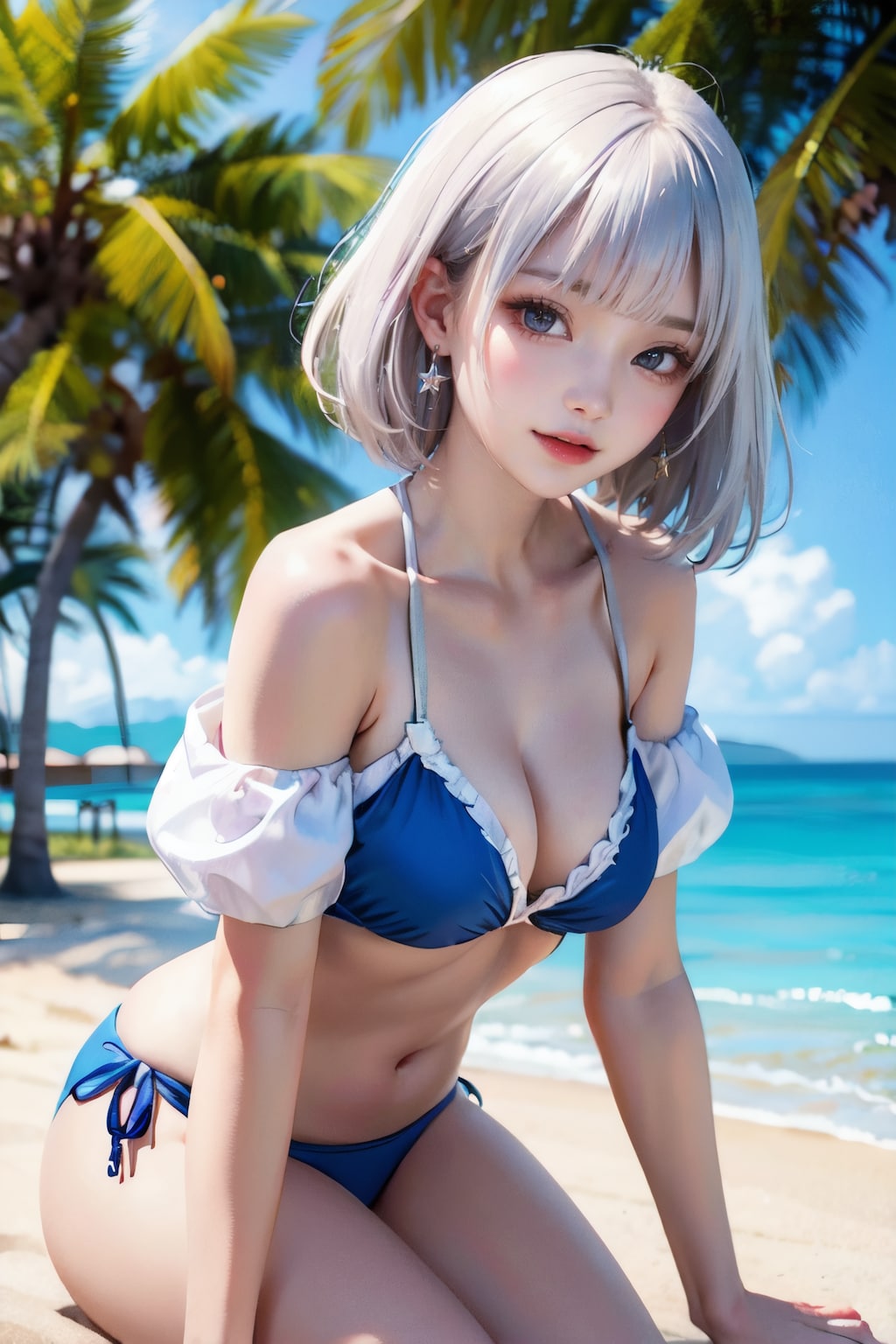 silver&blue