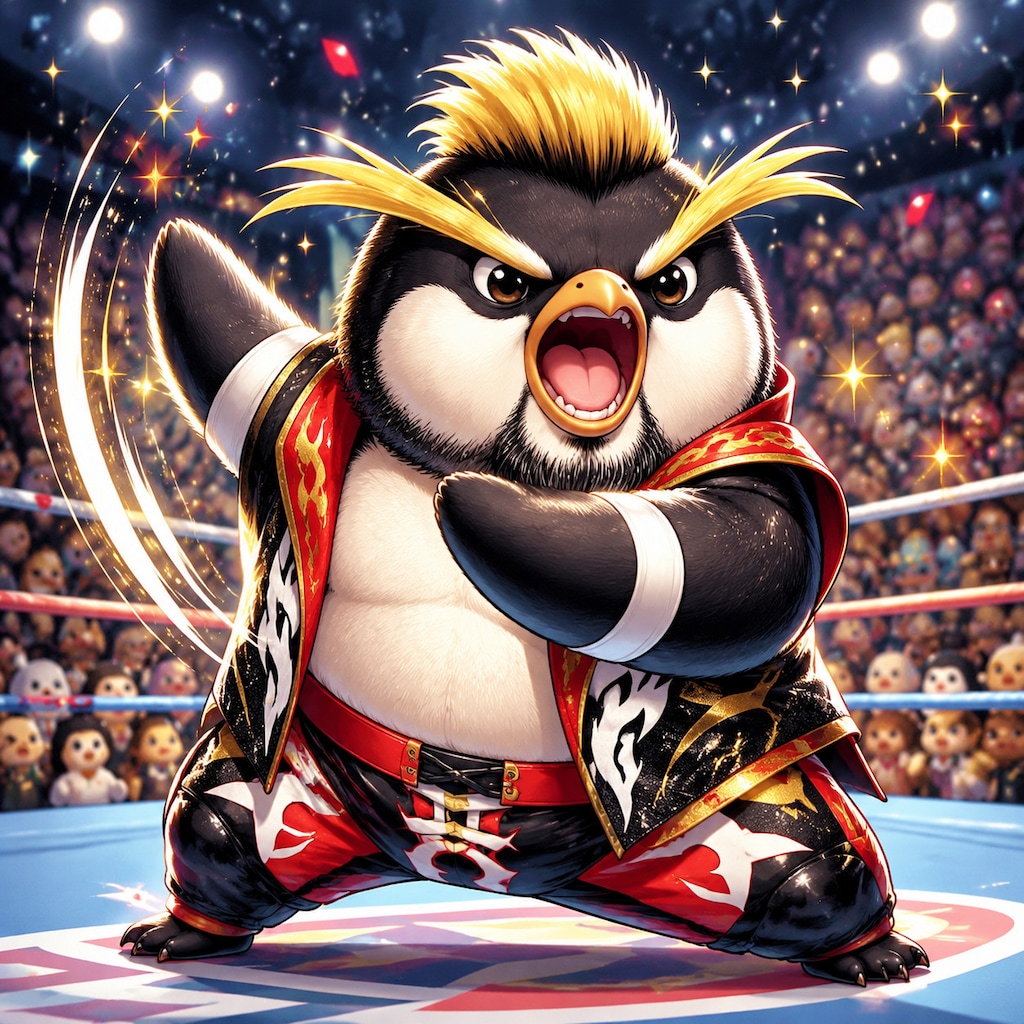 猛牛ペンギン